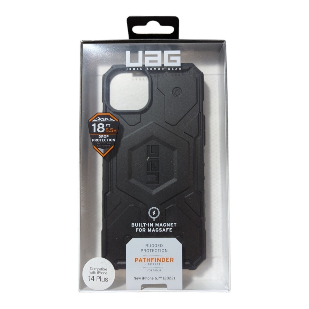 H8. Urban Armor Gear (UAG) Pathfinder Case Apple iPhone 14 Plus - Black‎